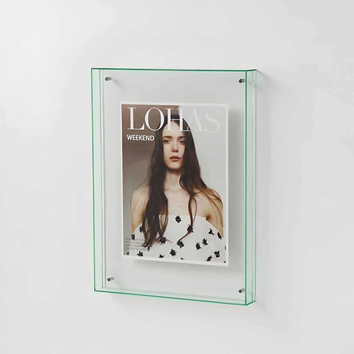 Modern Transparent Photo Frame Minimalist Contemporary Design