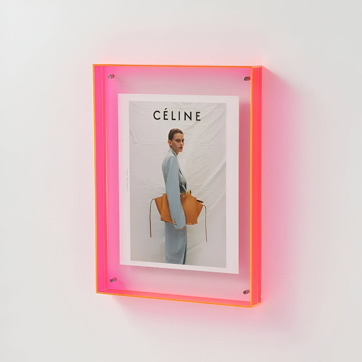 Modern Transparent Photo Frame Minimalist Contemporary Design