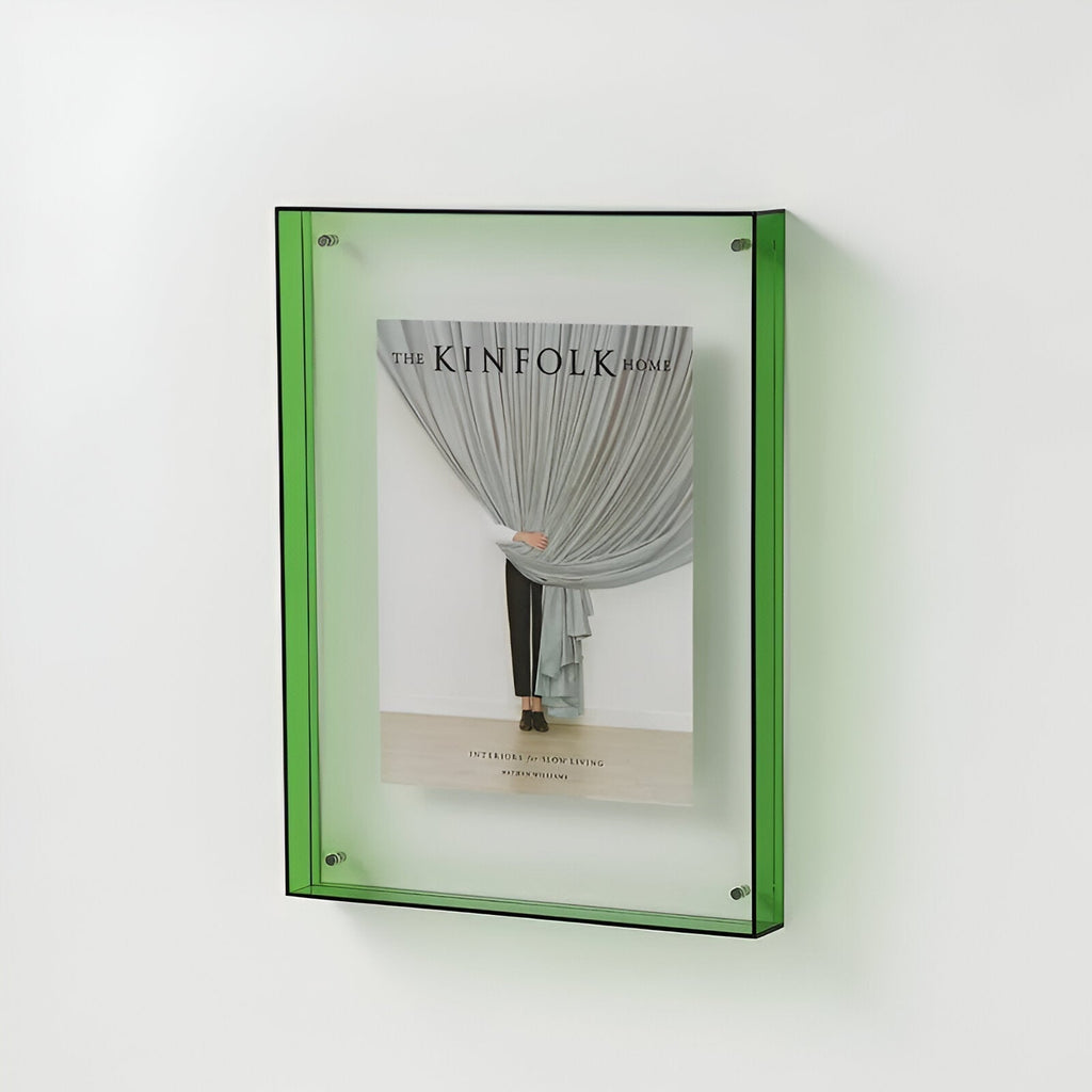 Moderne transparante fotolijst, minimalistisch eigentijds ontwerp