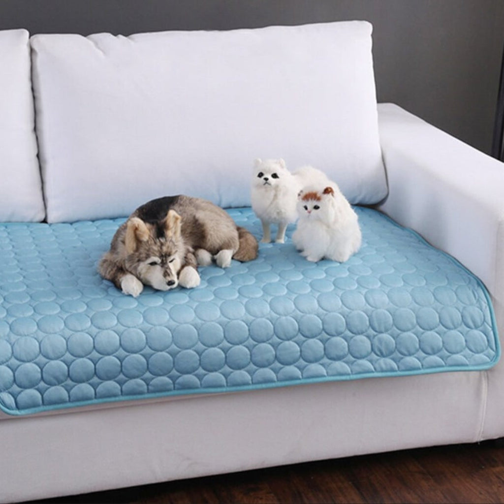 Compact Travel Cooling Mat Built For Dogs And Cats