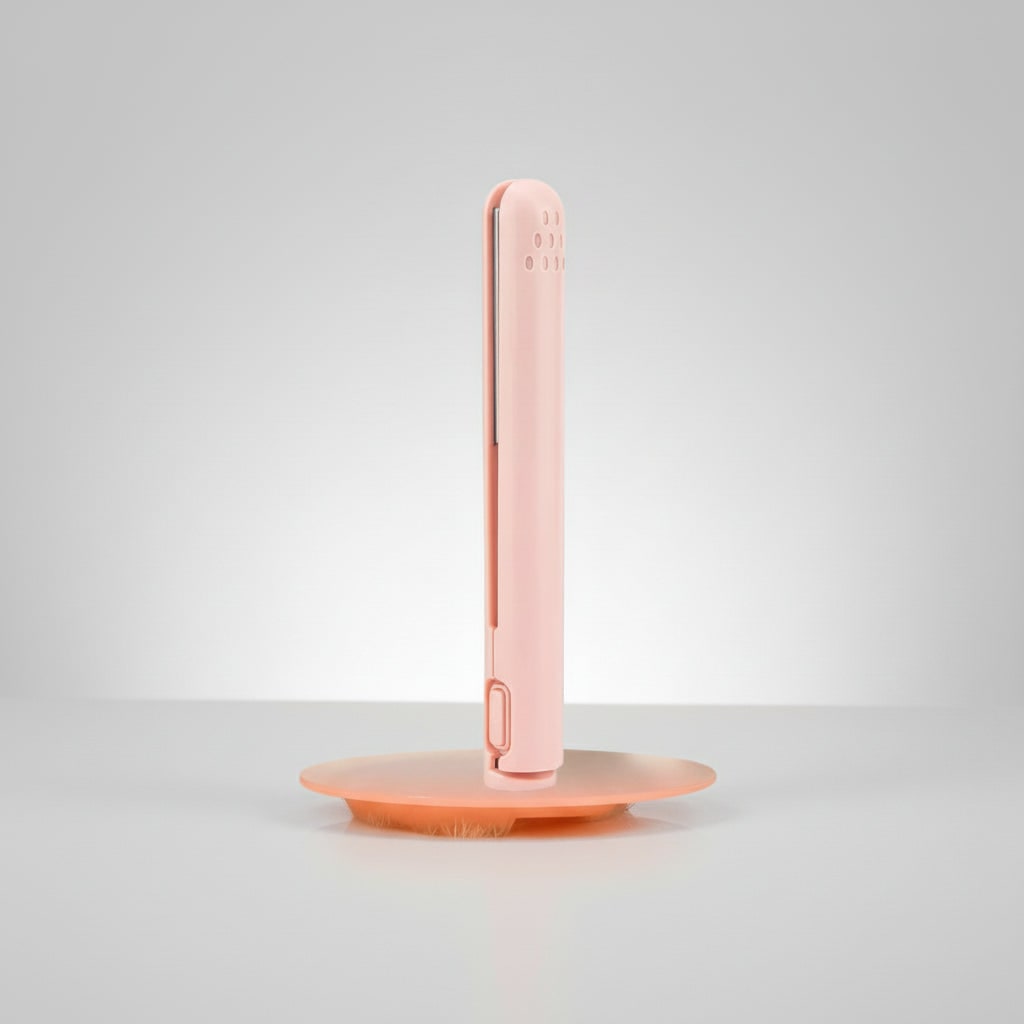 Mini vezeték nélküli hajvasaló — kerámialapok, USB-ről tölthető akkumulátor