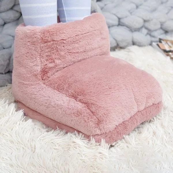 Ultimate Electric Foot Warmer - Plush Heating Blanket | ribuella