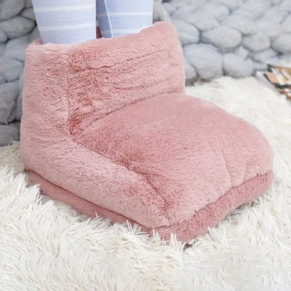 Ultimate Electric Foot Warmer - Plush Heating Blanket | ribuella