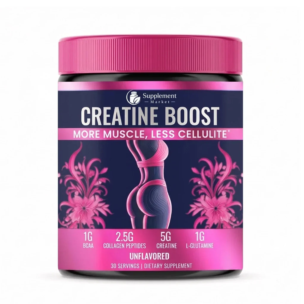99.9% reines mikronisiertes Kreatin für die Kraft und Regeneration von Frauen