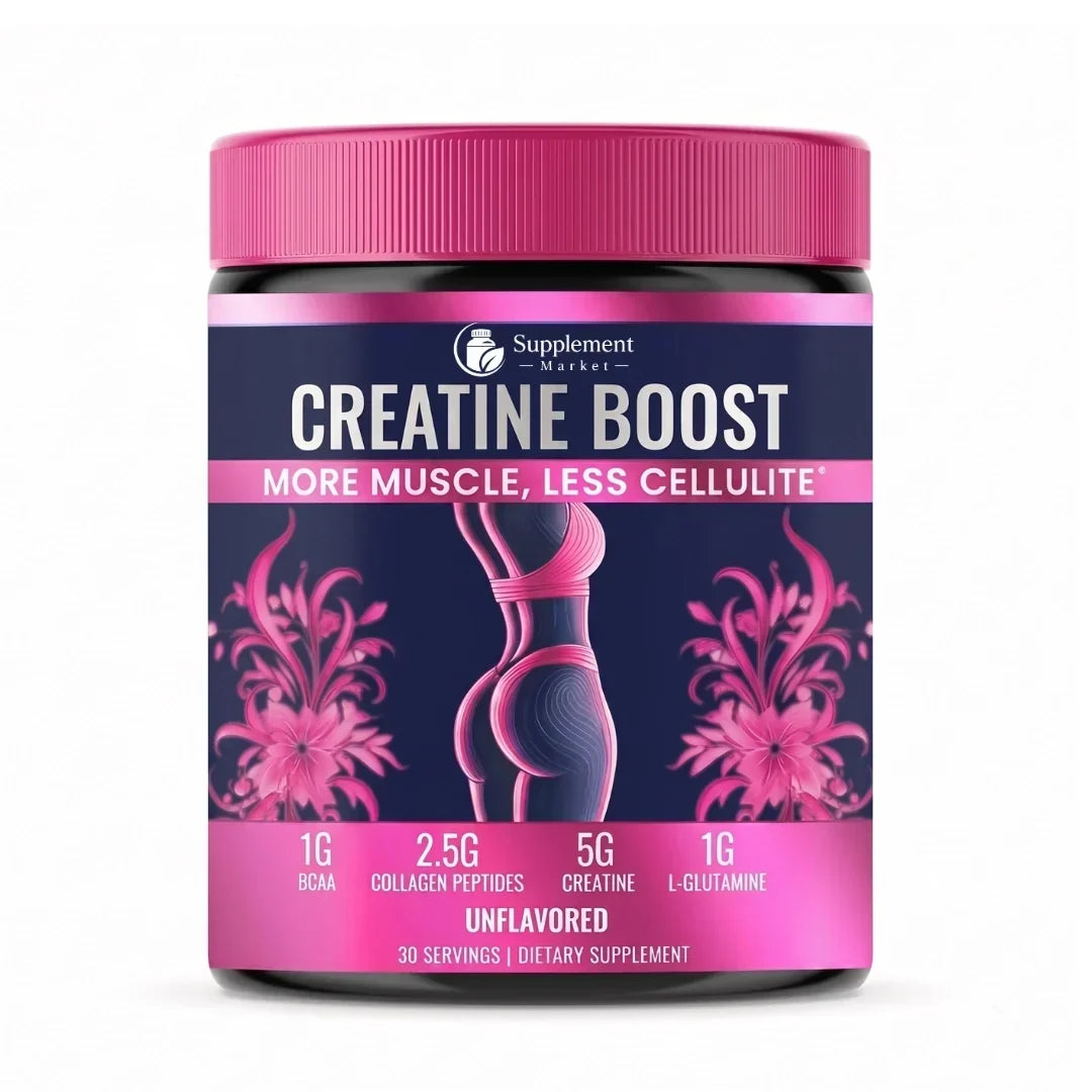 99.9% reines mikronisiertes Kreatin für die Kraft und Regeneration von Frauen