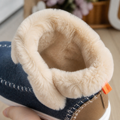StrideEase – Warm Faux Fur-Lined Slip-On Winter Boots | ribuella