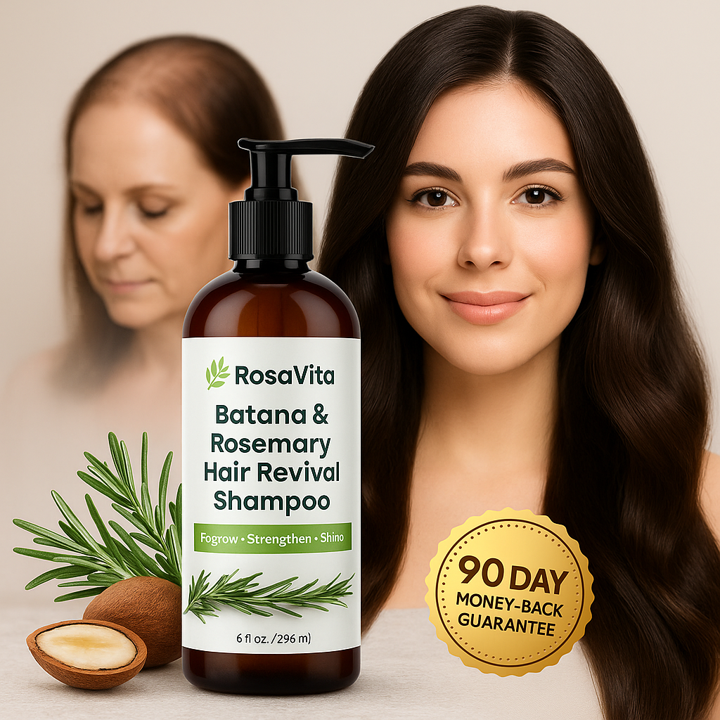 RevitaSilk šampon pro obnovu vlasů | Zastavte vypadávání a každý den uvolněte sílu hustých, hedvábných vlasů | ribuella