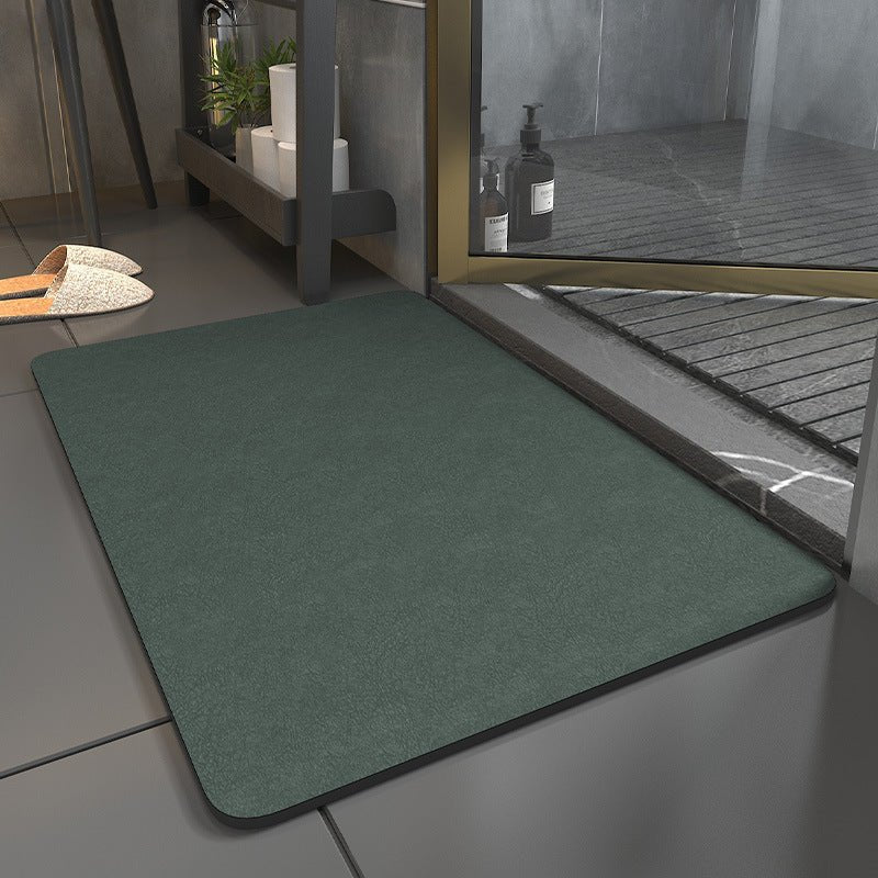 Modern Quick Dry Anti Slip Bath Mat — Textured Surface, Fast Absorption