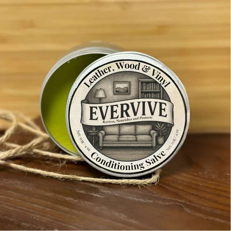 RevitaMend Salve - Bring Leather & Wood Back to Life with Touchably Soft, Head-Turning Shine | ribuella