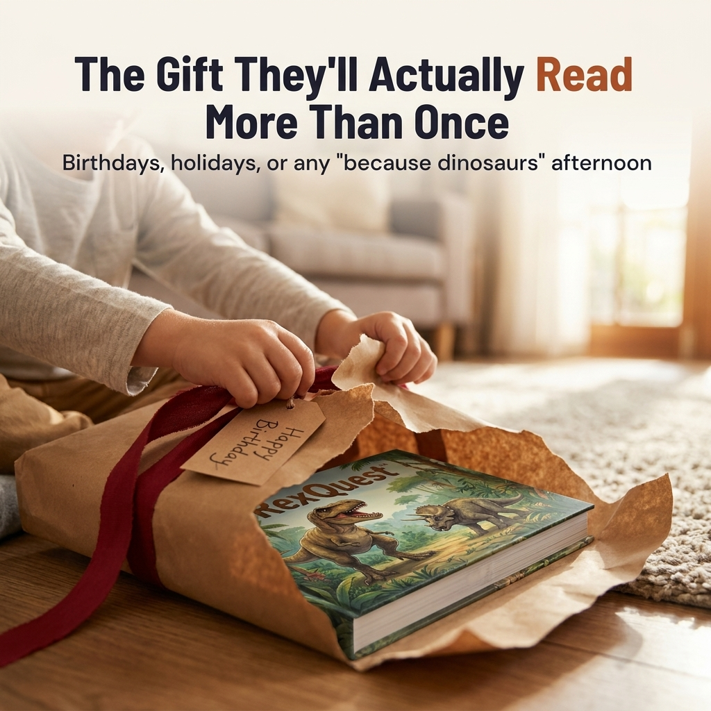 RexQuest | Keep Your Dino-Loving Kid Reading Until The Book Wears Out | ribuella