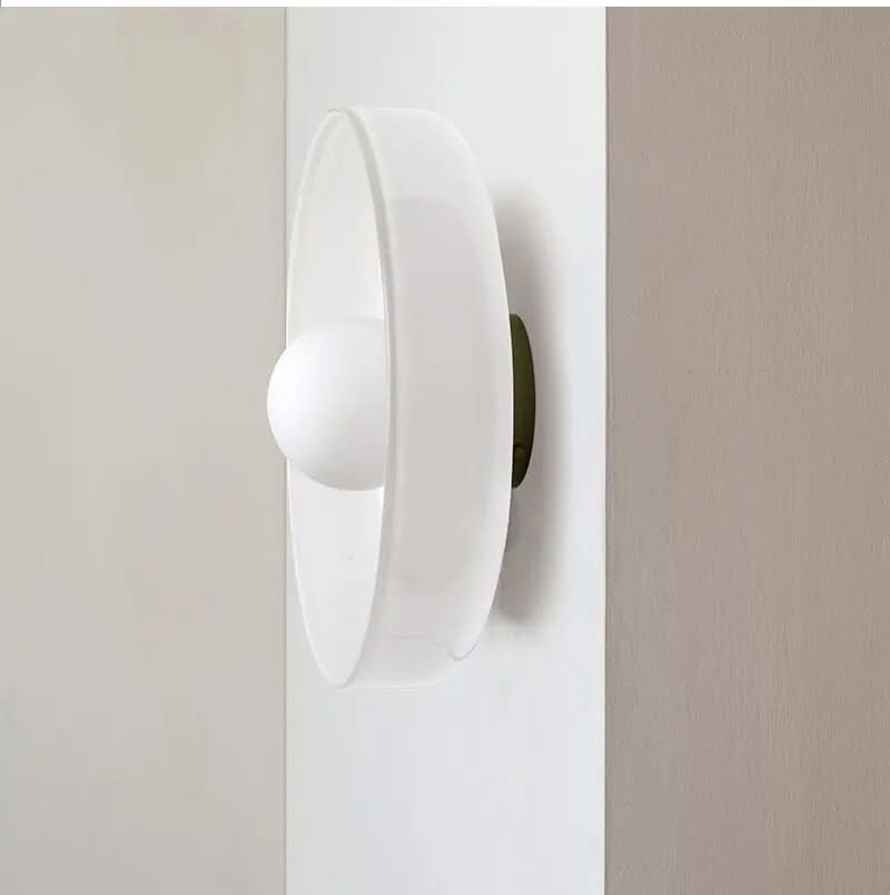 NovaGlass Nordic Ceiling Lamp — Clear Glass Shade, Minimalist Style