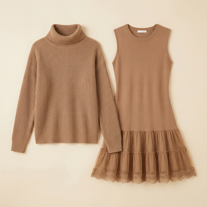 VelaLuxe Duo | Effortless Warmth and Chic Confidence, Ready in a Flash | ribuella