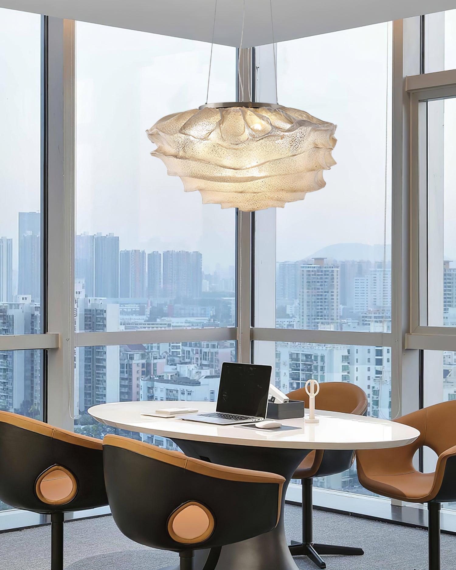 Forsyth Pendant Lamp — Three Diameter Sizes, Soft Cloudlike Glow, Contemporary Silhouette