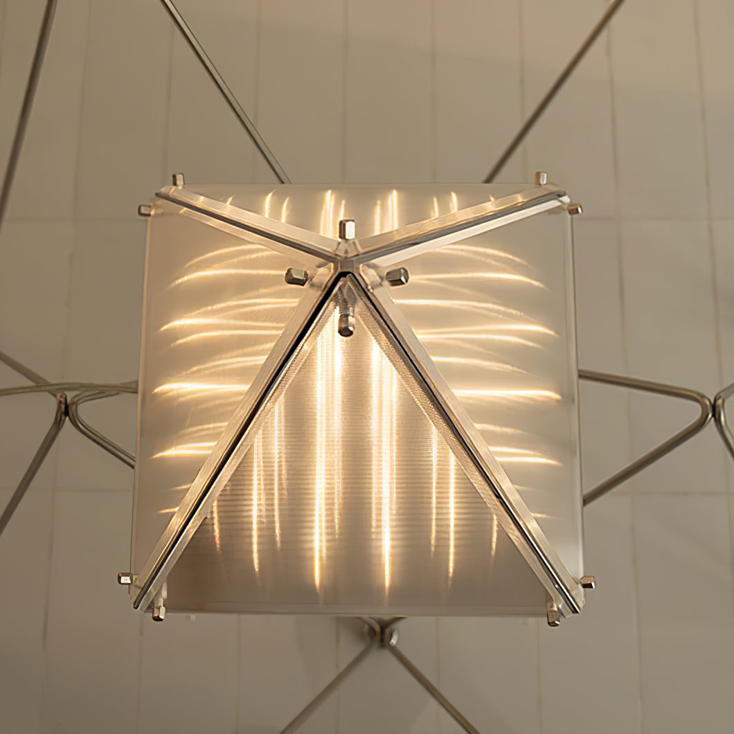 Fragment Table Lamp Modern Triangle Geometry Integrated Led Lighting