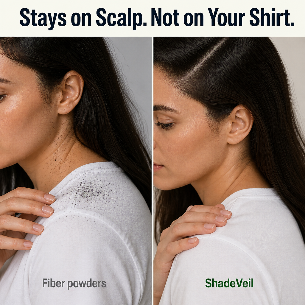 ShadeVeil | 薄毛部分を隠して、瞬時に髪を豊かに見せる | ribuella