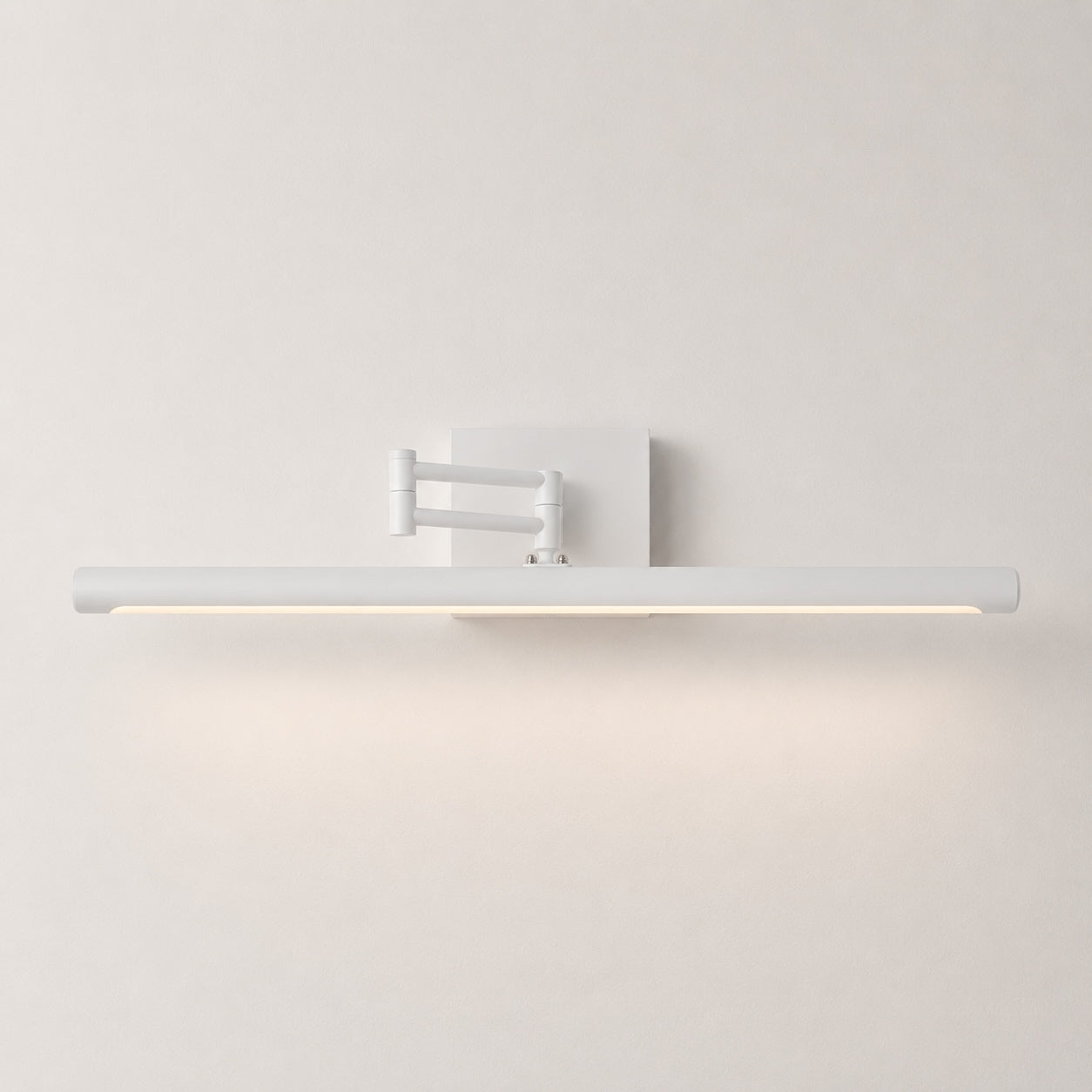 Moderne schwarze Bad-Wandleuchte für den Waschtisch, verstellbare Metallleuchte zur Wandmontage mit 20-W-LED | ribuella