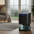 Compact Portable Room Dehumidifier - Slim Space Saving Frame