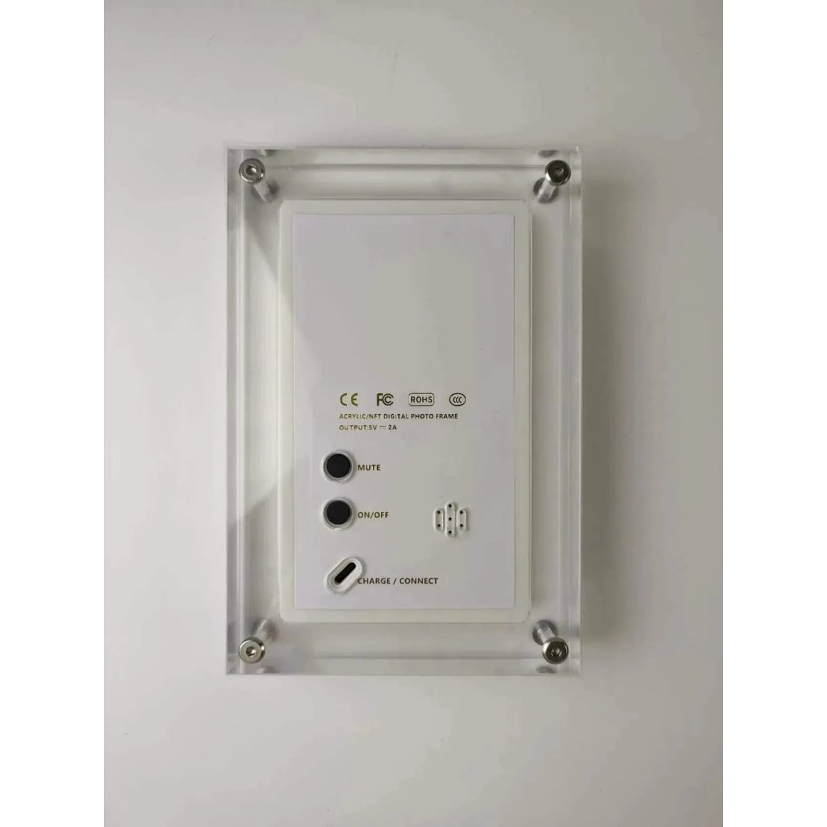Digital Picture Frame Acrylic Block IPS Smart Desktop Display