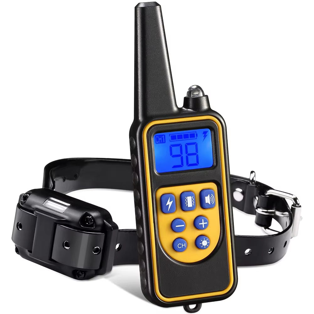 Remote-Controlled Waterproof Dog Training Collar – 3 Training Modes | ribuella