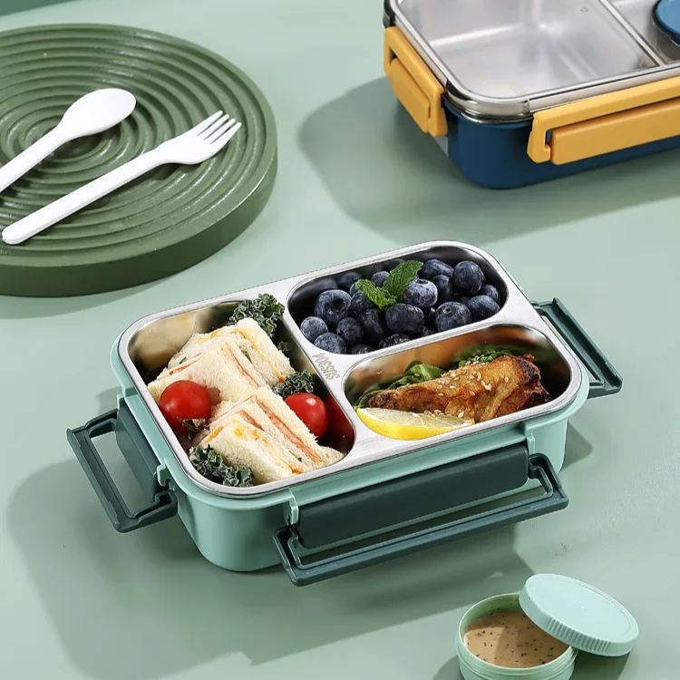 Compact Insulated Lunch Container — Leak-Proof Seal Locks In Warmth