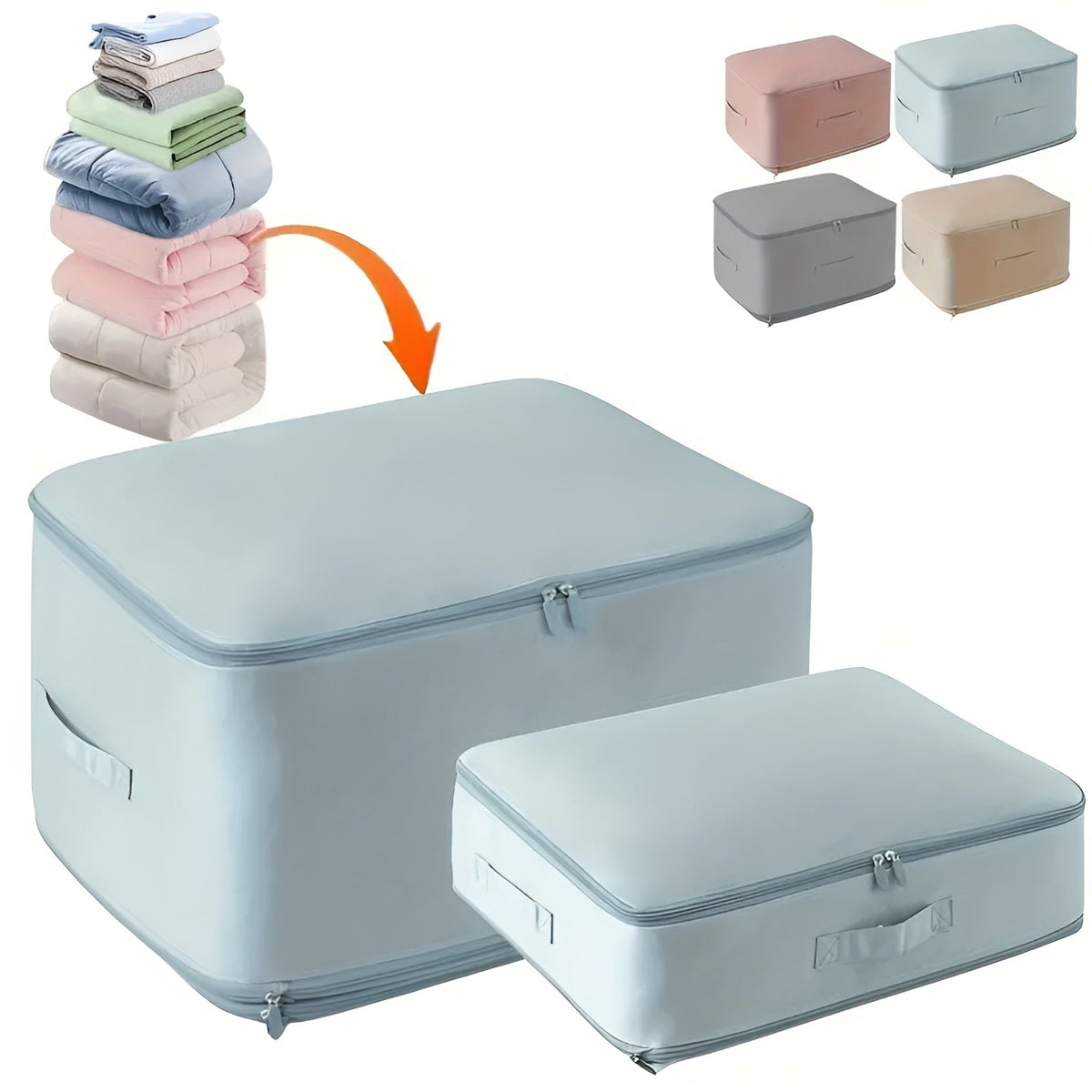 Reusable Compression Storage Bags - Half Size Bulky Item Packs