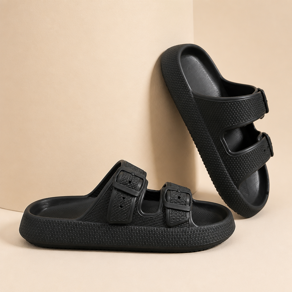 SereniStride Sandals | Walk Pain-Free All Day with Cloud-Like Support and Custom Comfort | ribuella