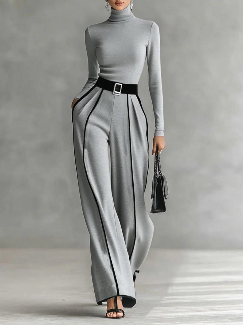ValoraEdge | Command Every Room with Effortless, Waist-Sculpting Elegance | ribuella