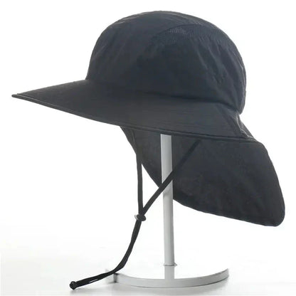 Ultimate Sun Shield Hat with Neck Coverage – Wide Brim Design | ribuella