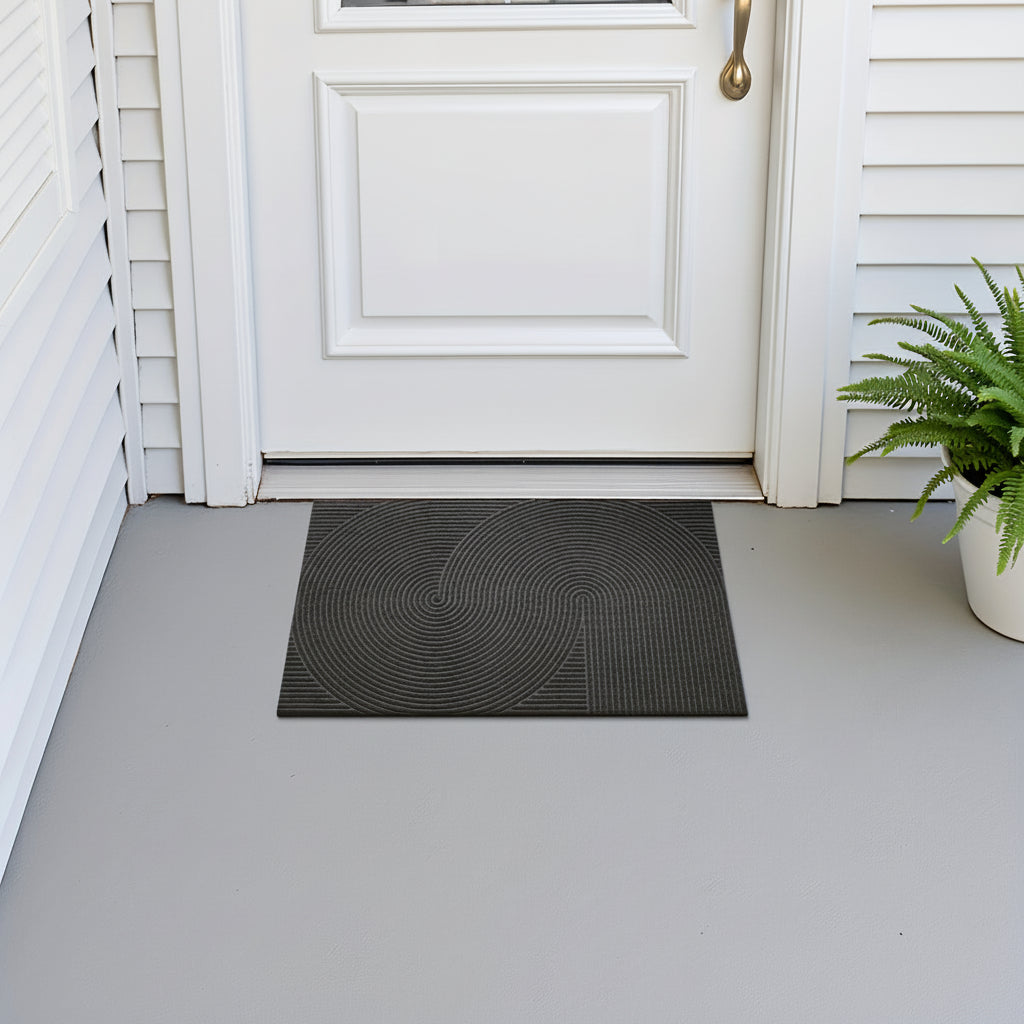 Stylish Non-Slip Geometric Entryway Mat for Your Home | ribuella