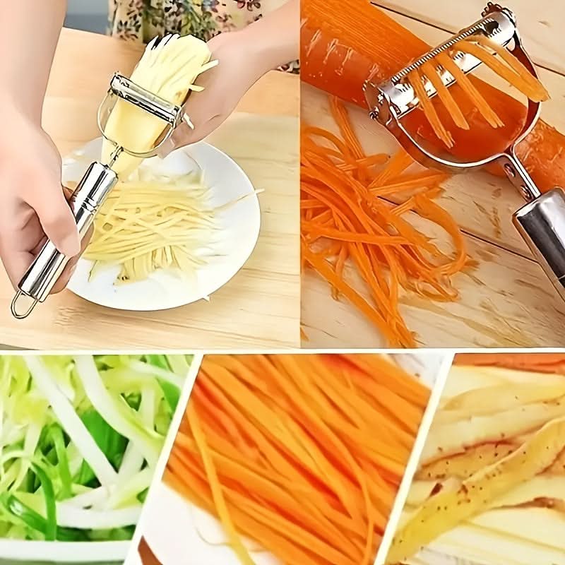 Gemüseschäler und Julienne-Schneider aus Edelstahl | ribuella