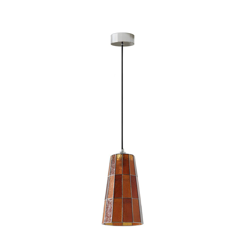 Fun Guy Pendant Lamp Conical Colorful Shade E14 Socket Single Bulb Hardwired