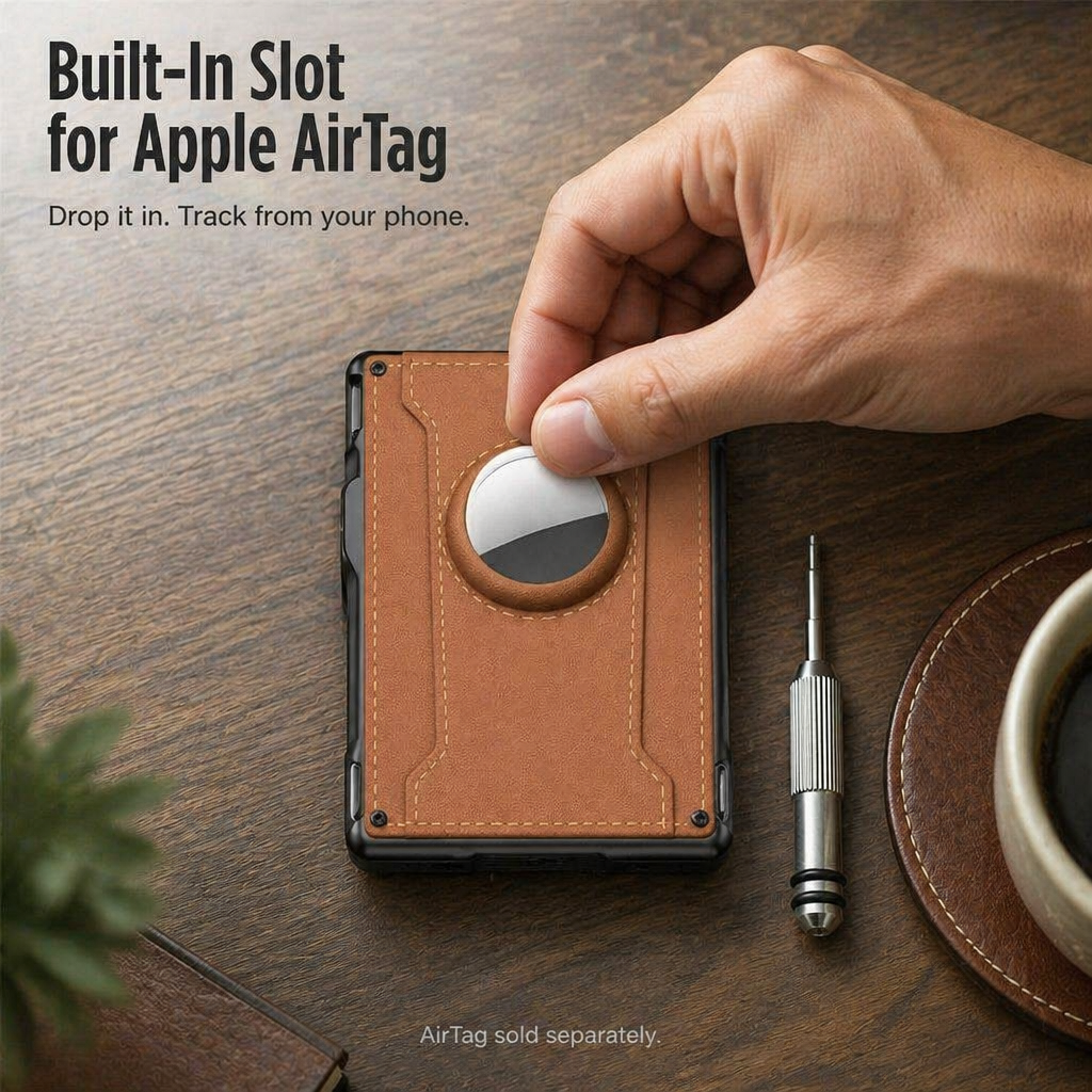 StealthEdge | خفّف ما تحمله، وأوقف سرقة RFID، وحدد موقعه باستخدام AirTag | ribuella