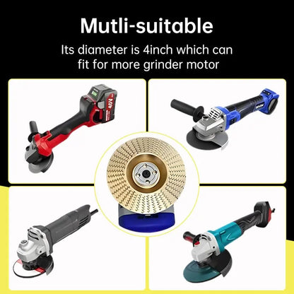TimberEdge 3-Piece Wood Carving Disc Set | Unleash Flawless Precision and Effortless Control in Every Cut | ribuella