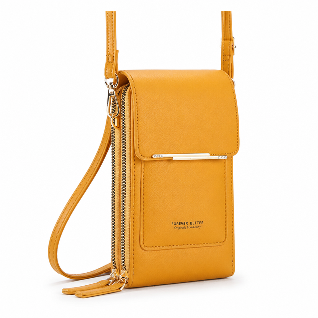 Touchscreen Rear-Pocket Convertible Crossbody Phone Bag | ribuella