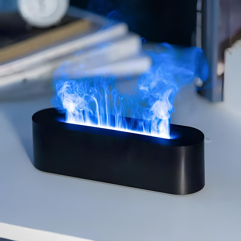 USB-drevet aromafugterlampe - stemningsbelysning i 7 farver