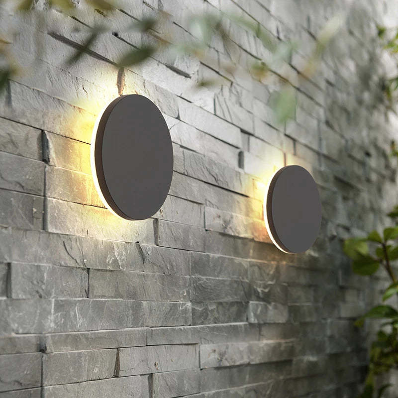 Lampă de perete LED pentru exterior, aplică cu iluminare dublă în sus și în jos
