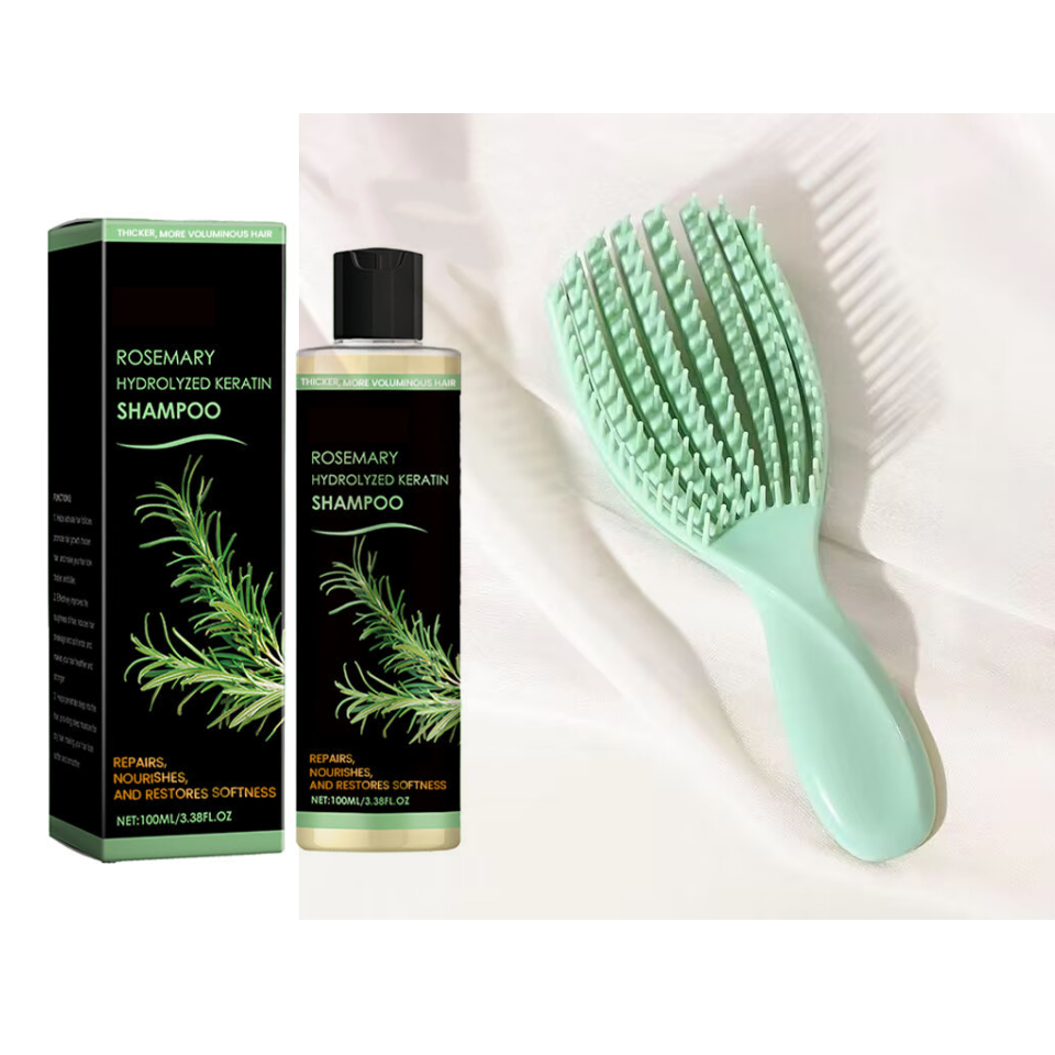 RevitaVibe Keratin Boost Shampoo | Unlock Thicker, Stronger Hair That Commands Attention | ribuella