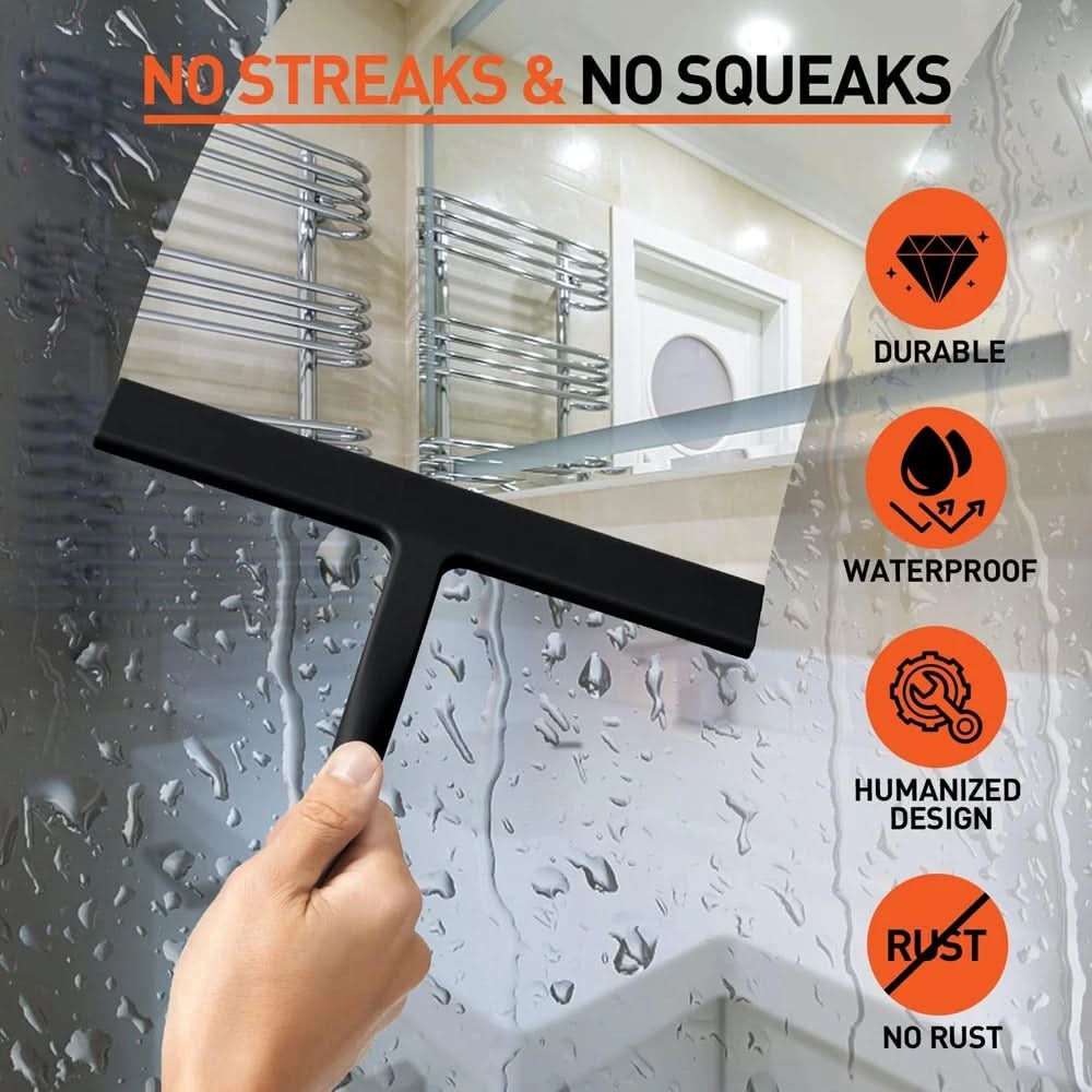 Silicone Shower Squeegee for Streak-Free Cleaning | ribuella