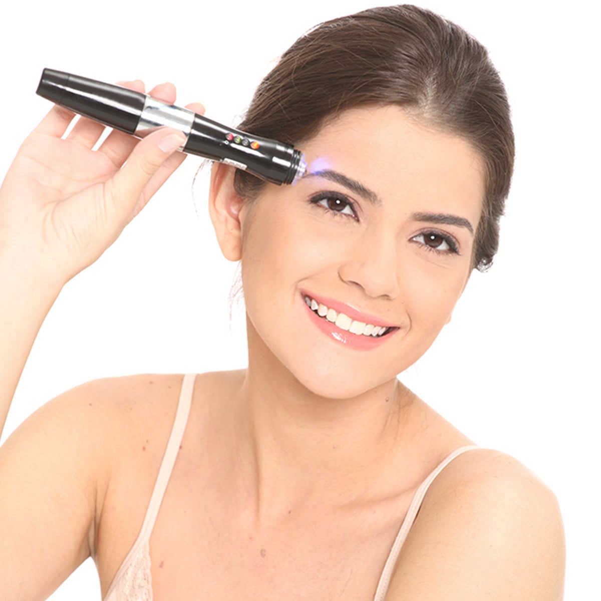 Wireless Electrolysis Hair Removal Pen LED Rollerball Treatment Unit
