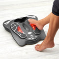 Ems lábmasszírozó vezeték nélküli távirányítóval, TENS-párnákkal és keringést javító készülékkel