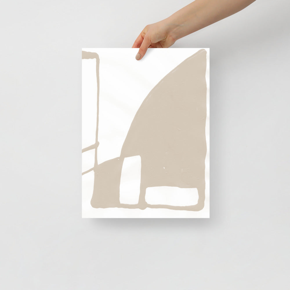 Premium matte poster voor aan de muur - levendige galerijprint, elegant ontwerp