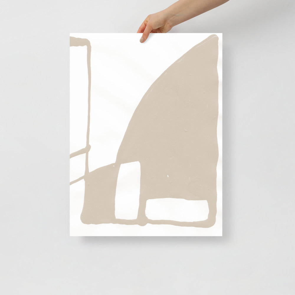 Premium matte poster voor aan de muur - levendige galerijprint, elegant ontwerp