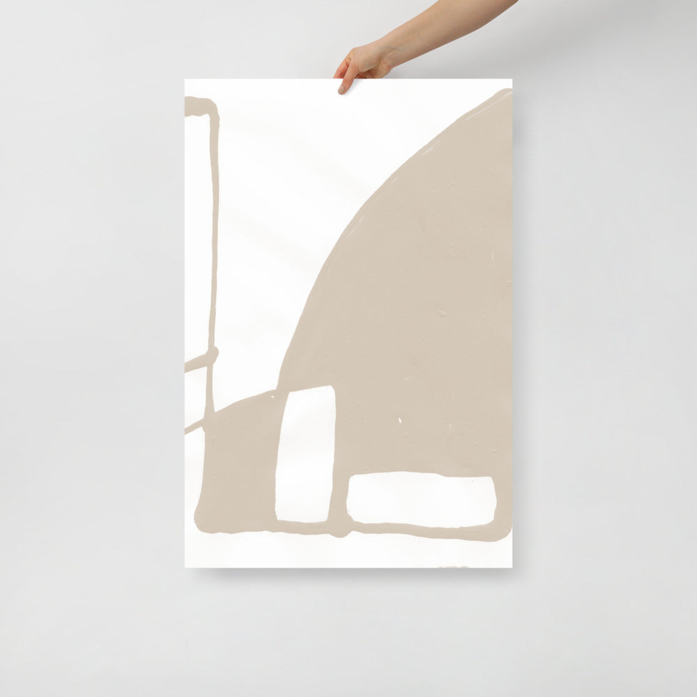 Premium matte poster voor aan de muur - levendige galerijprint, elegant ontwerp