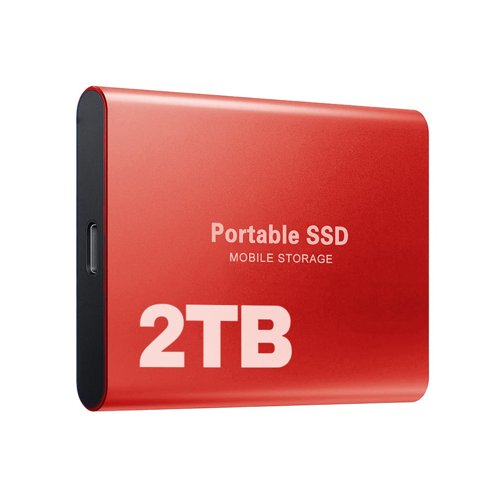 1TBポータブル外付けSSD 高速データ転送 USB-Cインターフェース