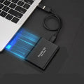 Compact Aluminum External SSD, Portable USB-C Solid State Drive