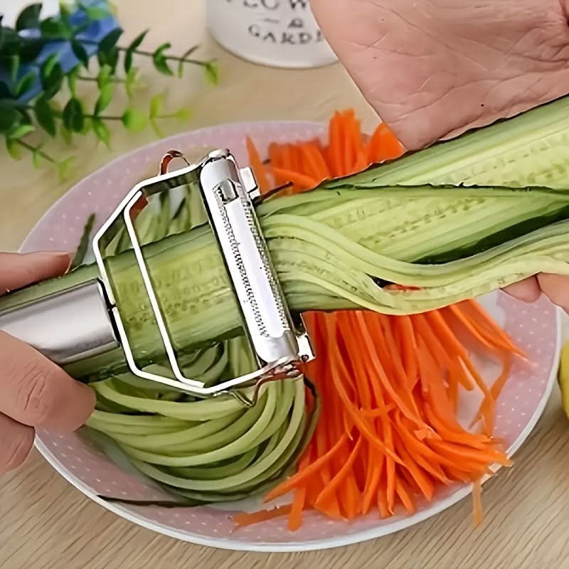 Gemüseschäler und Julienne-Schneider aus Edelstahl | ribuella