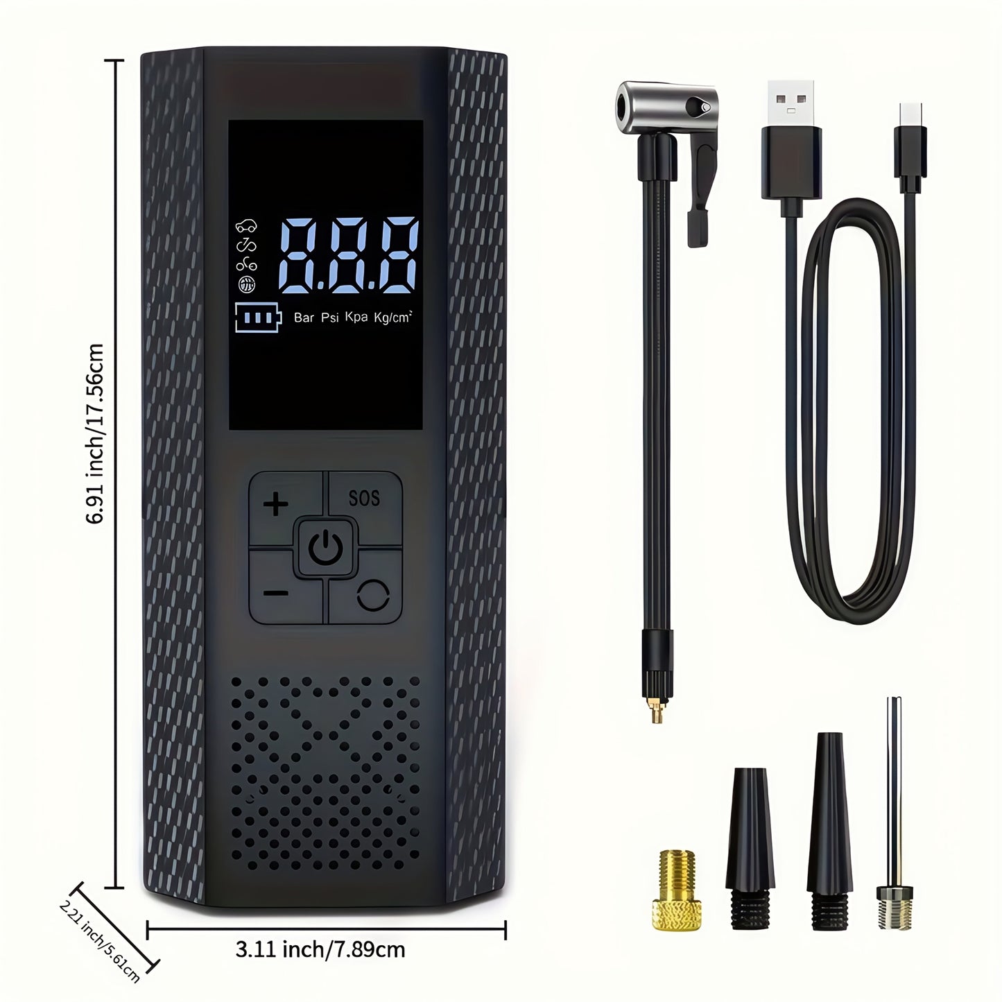 SwiftFill - Portable Cordless Tire Inflator 150 PSI | ribuella
