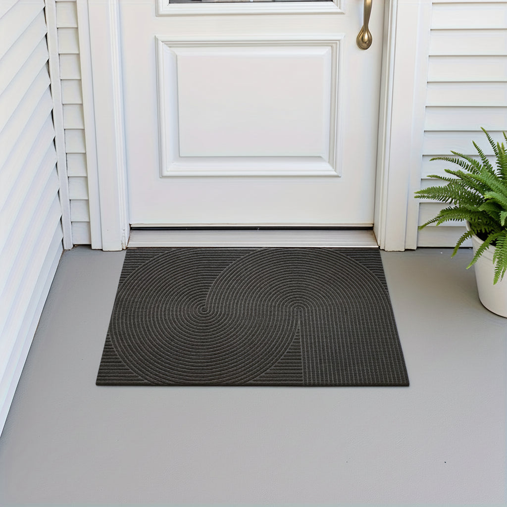 Stylish Non-Slip Geometric Entryway Mat for Your Home | ribuella