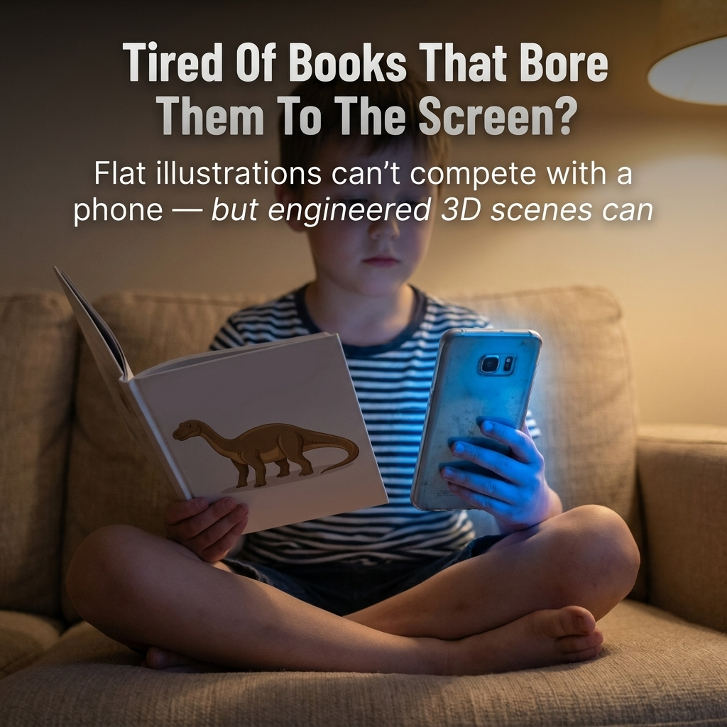 RexQuest | Keep Your Dino-Loving Kid Reading Until The Book Wears Out | ribuella