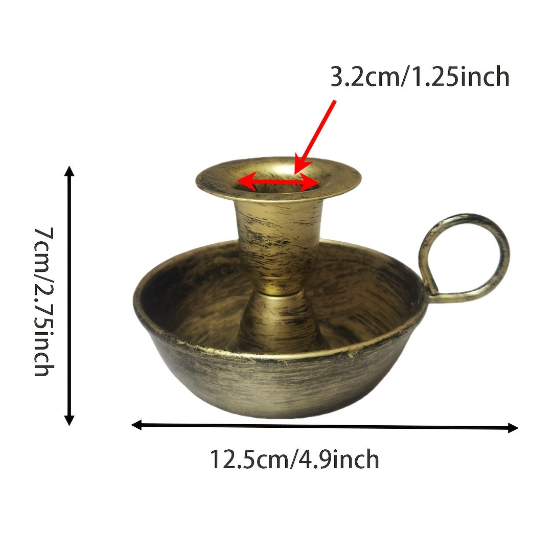 Timeless Nordic-Style Cast Iron Candle Stand | ribuella